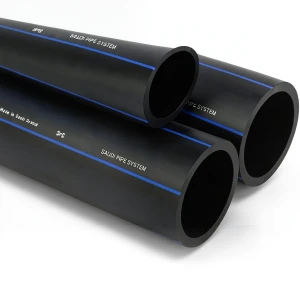 SPS HDPE Pipe PE 100 Pressure 16 Bar OD 315 mm Thickness 28.6 mm Black | Saudi Pipes Systems (SPS)