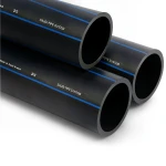 SPS HDPE Pipes PE 100 Pressure 16 Bar Outside Diameter 355 mm Thickness 32.2 mm Black | Saudi Pipes Systems (SPS)