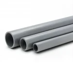 انابيب بلاستيك UPVC الجودة ضغط 125 PSI  مقاس 2 إنش سمك 1.8 مم لون رمادي