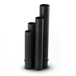 HDPE Pipes Nominal Pressure 20 Bar Outside Diameter 10 mm Thickness 1.8 mm Black