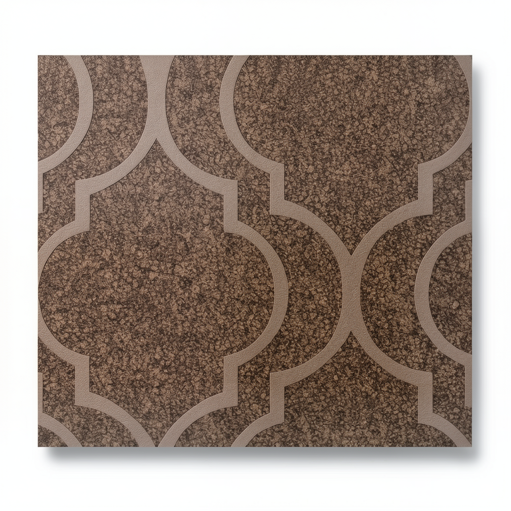 Italian Wall Decoration 10m x 0.53m Brown, Model 21135
