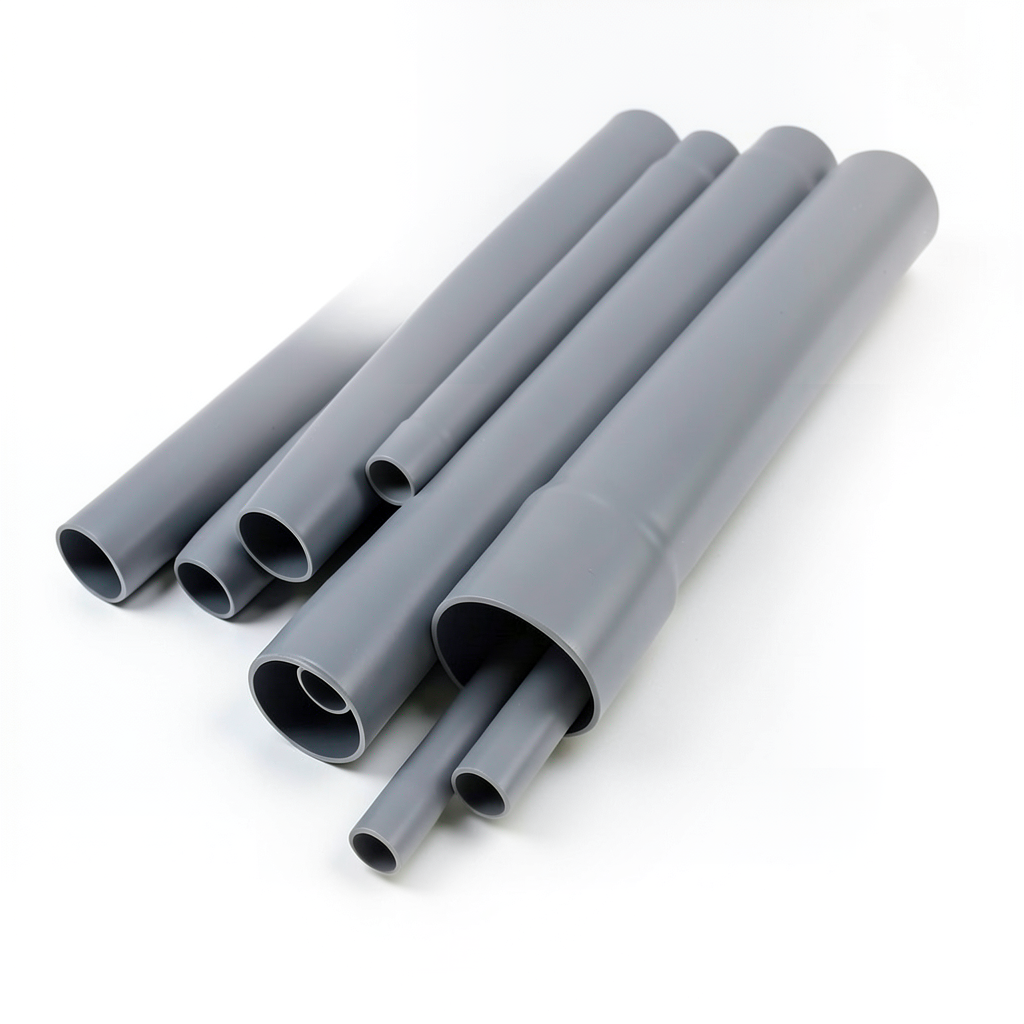UPVC Pipes Outside Diameter 250 mm Thickness 7.3 mm Gray Color