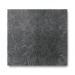 Italian Wall Decoration 10m x 0.53m Dark Grey, Model 21116