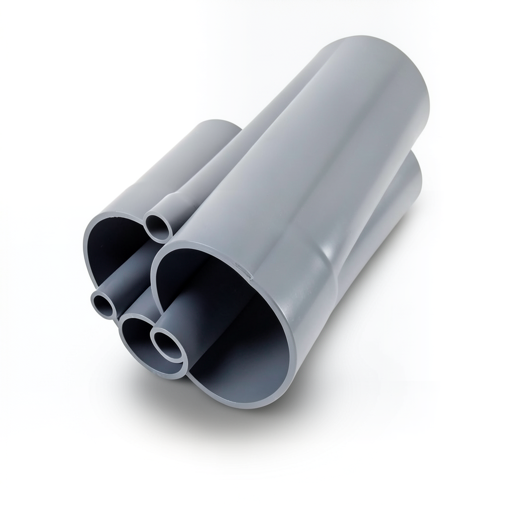 UPVC Pipes Outside Diameter 315 mm Thickness 9.2 mm Gray Color