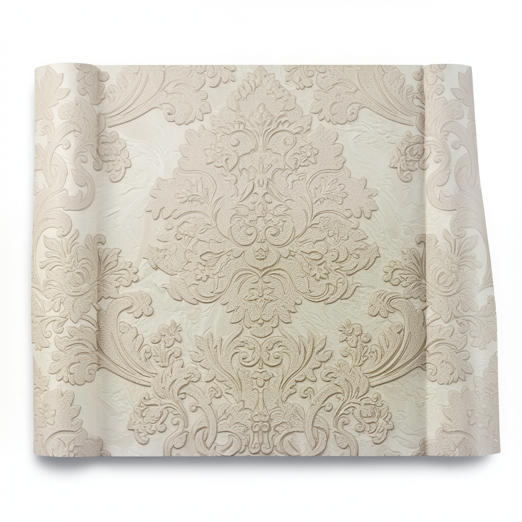 Italian Wallpaper Beige Color 10m x 0.53m, Model 21119