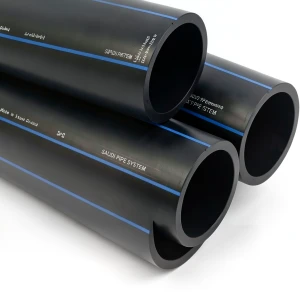 SPS HDPE Pipe PE 100 Pressure 10 Bar Outside Diameter 355 mm Thickness 21.1 mm Black | Saudi Pipes Systems (SPS)