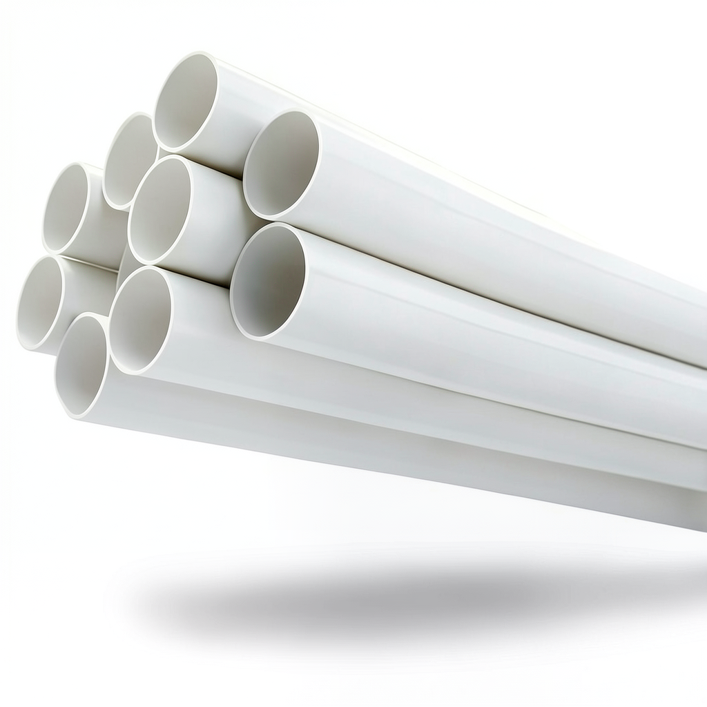 مواسير UPVC مقاس 3 إنش سمك 5.49 مم لون أبيض