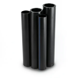 مواسير HDPE PE 80 ضغط 10 بار قطر خارجي 800 مم سمك 58.8 مم لون أسود