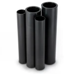 HDPE Pipes PE 80 Pressure 10 Bar Outside Diameter 900 mm Thickness 66.1 mm Black