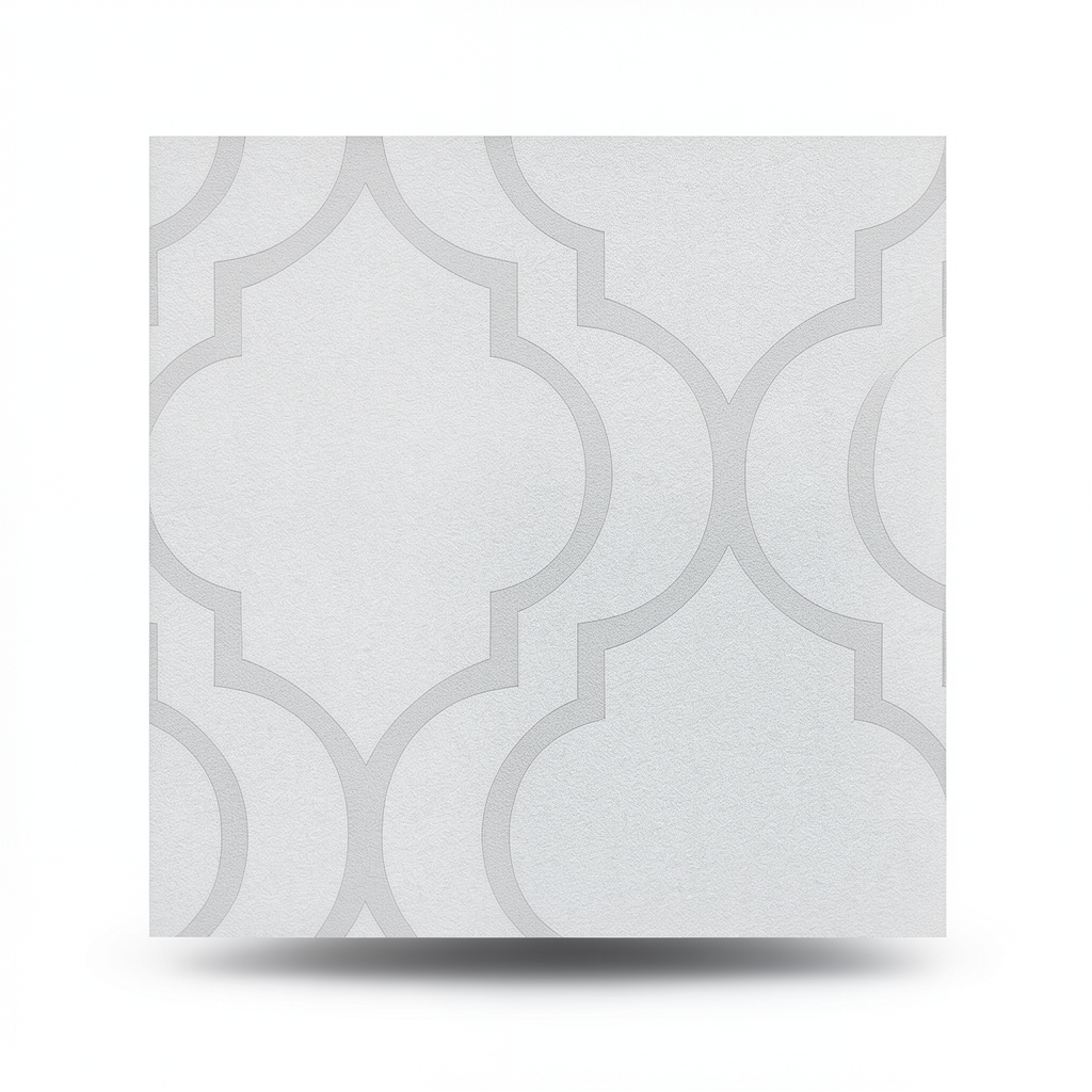 Italian Wallpaper Light Grey Color, 10m x 0.53m, Model 21131