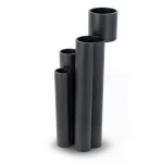 HDPE Pipes 20 Bar Pressure 25 mm Diameter 4.2 mm Thickness Black