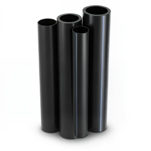 مواسير HDPE PE 80 ضغط 12.5 بار قطر خارجي 180 مم سمك 16.4 مم لون أسود