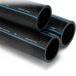 SPS HDPE Pipes PE 100 Pressure 16 Bar Outside Diameter 355 mm Thickness 32.2 mm Black | Saudi Pipes Systems (SPS)