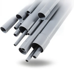 UPVC Pipes Outside Diameter 40 mm Thickness 1.8 mm Gray Color