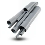 Al-Rajhi UPVC Pipe 6m Length 50mm OD 1.8mm Thickness Gray Industrial Grade