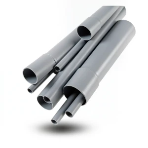 أنابيب UPVC العاجل الطول 6 أمتار قطر خارجي 50 ملم سمك 1.8 ملم رمادية