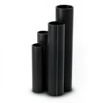 HDPE Pipes Nominal Pressure 20 Bar Outside Diameter 50 mm Thickness 8.3 mm Black