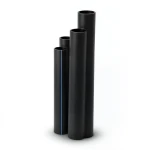 HDPE Pipes Nominal Pressure 20 Bar Outside Diameter 90 mm Thickness 15 mm Black