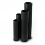 أنابيب HDPE الجودة   SDR17  قطر خارجي 400 مم سمك 23.7 مم لون اسود