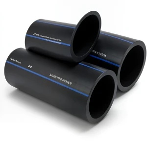 SPS HDPE Pipe PE 100 Pressure 10 Bar Outside Diameter 450 mm Thickness 26.7 mm Black | Saudi Pipes Systems (SPS)