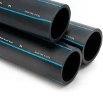 SPS HDPE Pipes PE 100 Pressure 16 Bar OD 400 mm Thickness 36.3 mm Black | Saudi Pipes Systems (SPS)