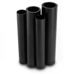 HDPE Pipes PE 80 Pressure 12.5 Bar Outside Diameter 355 mm Thickness 32.2 mm Black