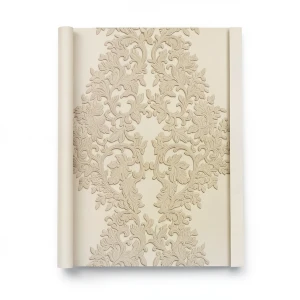 Italian Wallpaper Classic Design 10m×0.70m Beige Color, Model 13004