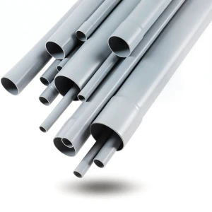 UPVC Pipes Outside Diameter 200 mm Thickness 5.9 mm Gray Color