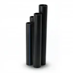 أنابيب HDPE الجودة   SDR17  قطر خارجي 160 مم سمك 9.5 مم لون اسود