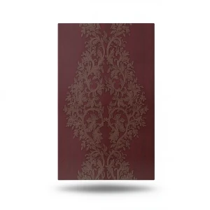 Classic Wall Covering 10m Length, 0.70m Width, Dark Red, Model 13005