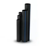 HDPE Pipes Nominal Pressure 20 Bar Outside Diameter 160 mm Thickness 26.6 mm Black