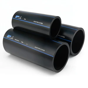 أنابيب HDPE السعودي PE 100 ضغط 6 بار قطر خارجي 450 مم سمك 17.2 مم لون اسود | مصنع أنظمة الانابيب السعودي (SPS)