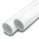 مواسير UPVC الوطني ضغط 6 بار  قطر خارجي 200 مم سمك 4.9 مم لون أبيض
