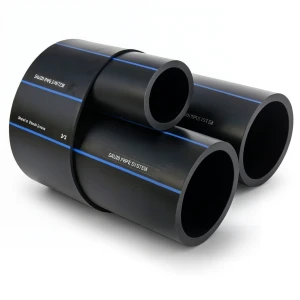 SPS HDPE Pipe PE 100 Pressure 10 Bar Outside Diameter 450 mm Thickness 26.7 mm Black | Saudi Pipes Systems (SPS)