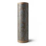 Italian Wall Decoration Brown with Gray, Classic Design, 10m Roll