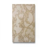 Classic Wall Covering Length 10m, Light Brown Color