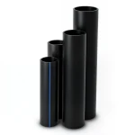 HDPE Pipes Nominal Pressure 20 Bar Outside Diameter 32 mm Thickness 5.4 mm Black