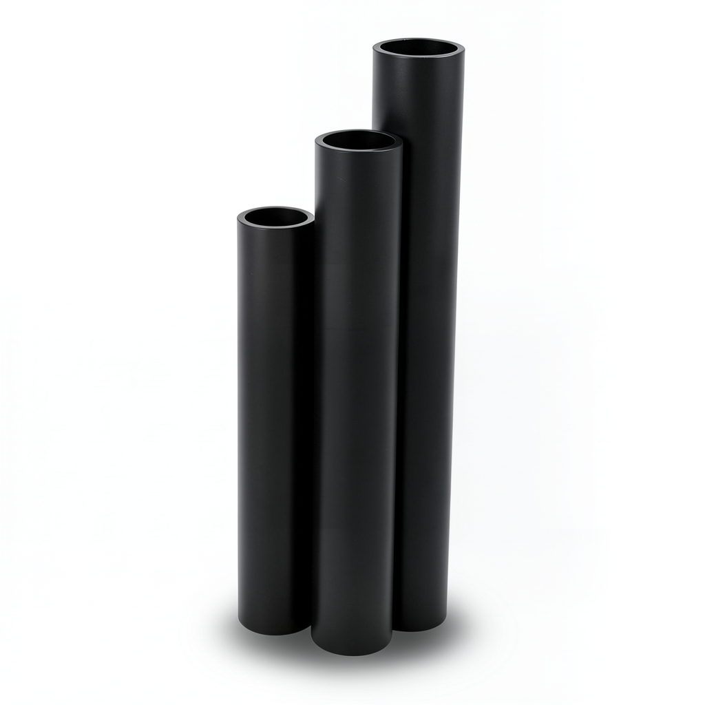 HDPE Pipes Nominal Pressure 20 Bar Outside Diameter 40 mm Thickness 6.7 mm Black