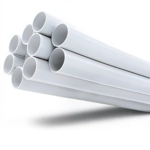 UPVC Pipes 8 Inch Thickness 8.18 mm White Color
