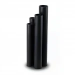 أنابيب HDPE الجودة   SDR17  قطر خارجي 450 مم سمك 26.7 مم لون اسود