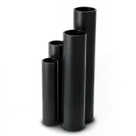 HDPE Pipes Nominal Pressure 20 Bar Outside Diameter 140 mm Thickness 23.3 mm Black