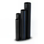 HDPE Pipes Nominal Pressure 20 Bar Outside Diameter 160 mm Thickness 26.6 mm Black