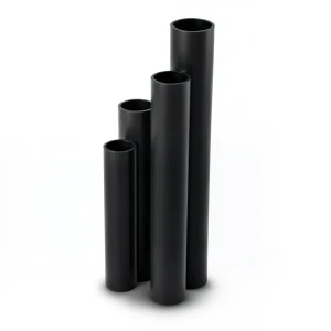 أنابيب HDPE ضغط اسمي 20 بار قطر خارجي 180 مم سمك 29.9 مم لون أسود