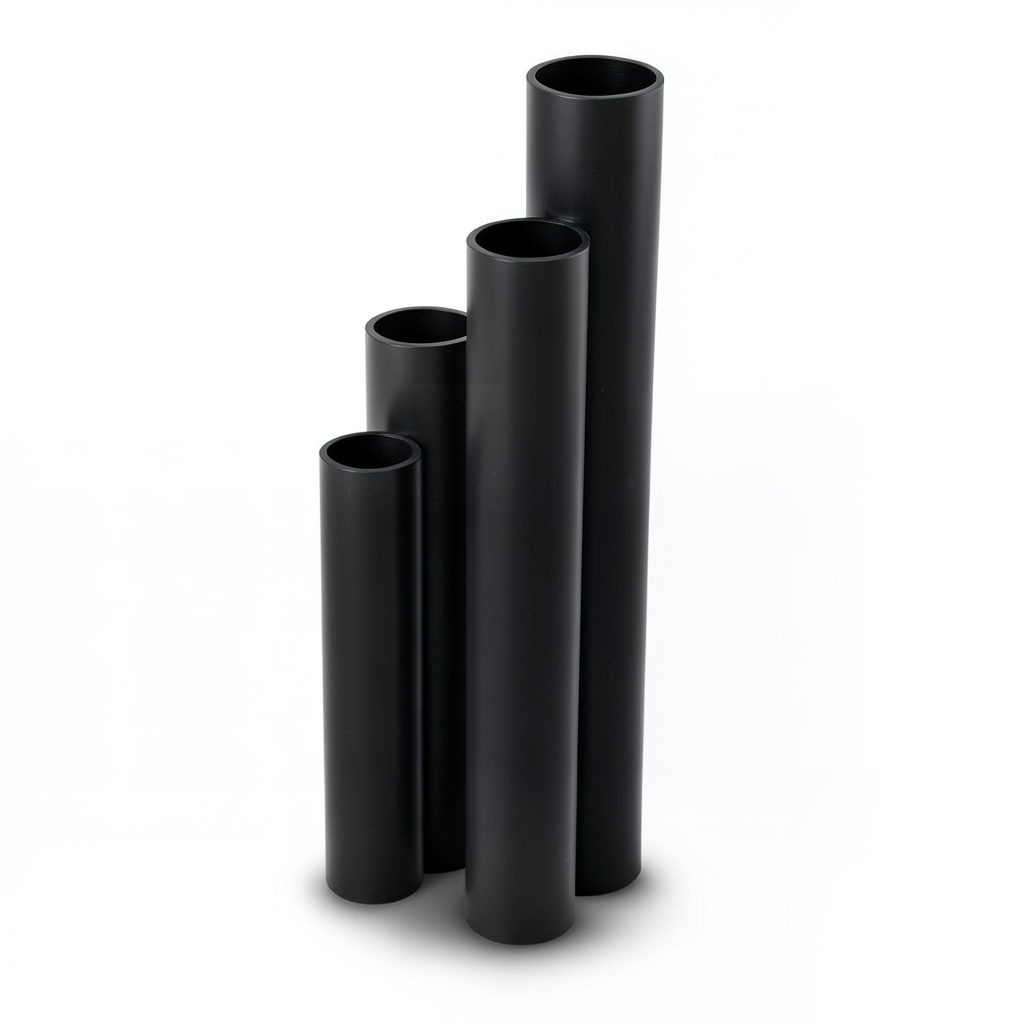 HDPE Pipes Nominal Pressure 20 Bar Outside Diameter 180 mm Thickness 29.9 mm Black