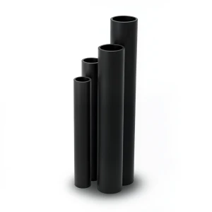 أنابيب HDPE ضغط 20 بار قطر خارجي 225 مم سمك 37.4 مم لون أسود