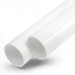 مواسير UPVC الوطني ضغط 6 بار  قطر خارجي 125 مم سمك 3.1 مم لون أبيض