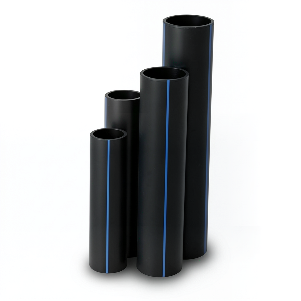 مواسير HDPE SDR 5 قطر خارجي 10 مم سمك 2.0 مم لون أسود