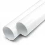 مواسير UPVC الوطني  ضغط 6 بار  قطر خارجي 40 مم سمك 1.5 مم لون أبيض
