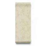 Italian floral wall decoration, size 10 m x  0.73 m, beige color, model 56809 