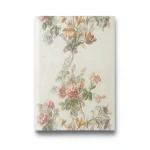 Italian Wallpaper Floral Design 10 m x 0.70 m Light Beige